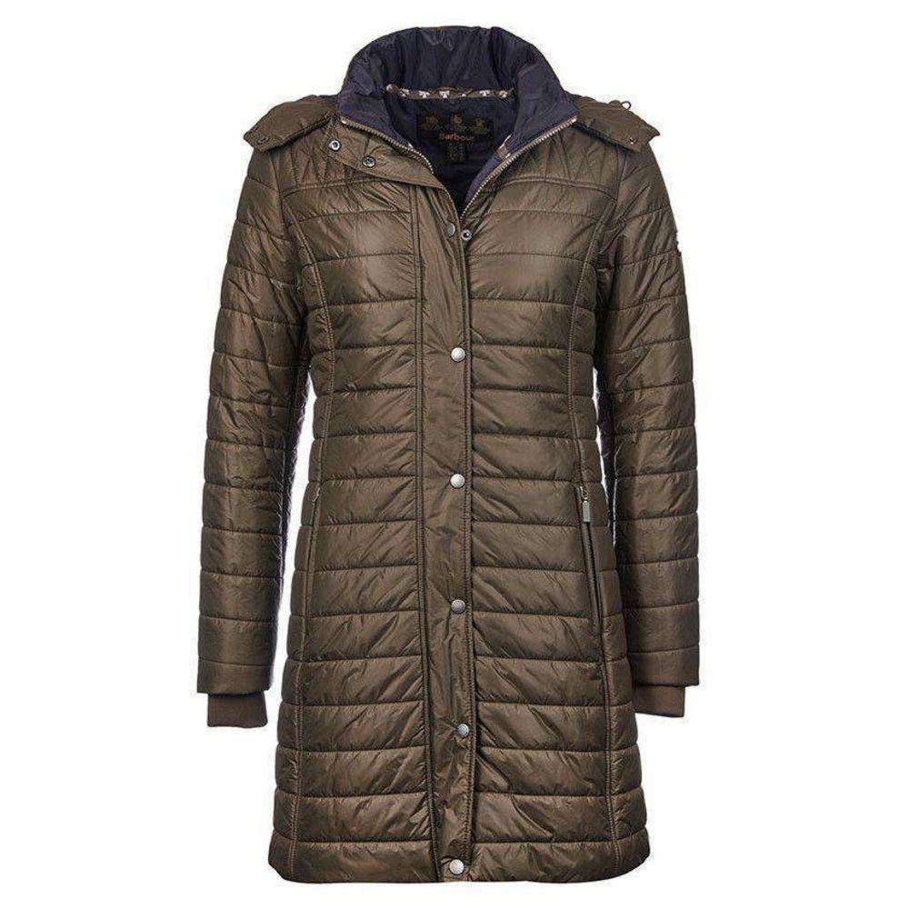 Barbour Gaiter Quilted Jacket in Military Green.